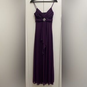 B SMART Formal/Prom/Wedding Guest Purple Dress - Size 4